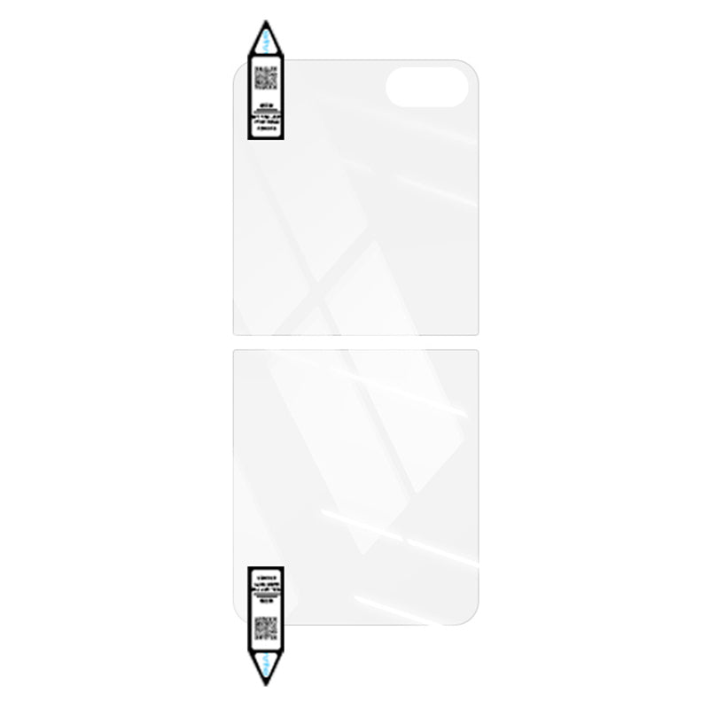 RURIHAI 10Pcs For Samsung Galaxy Z Flip6 5G Screen Protector High Aluminium-Silicon Glass Film