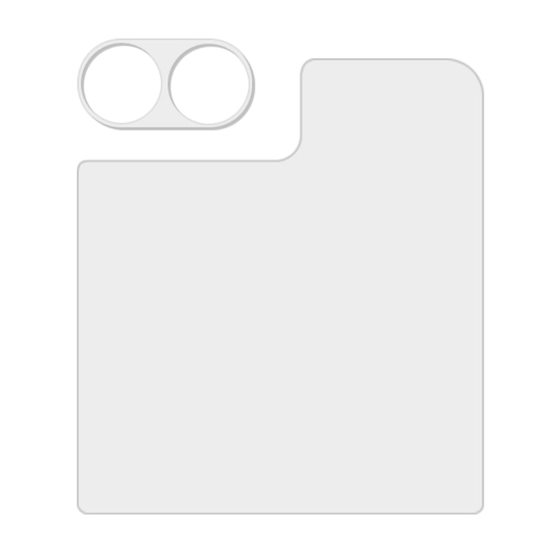 For Motorola Razr 50 Ultra 5G / Razr+ 2024 5G 3D Camera Lens Film+Rear Screen Protector