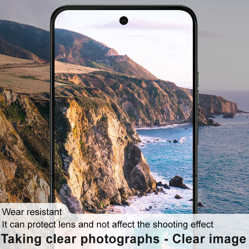 IMAK For Motorola Razr 50 Ultra 5G / Razr+ 2024 5G Camera Lens Film with Acrylic Cap+Rear Screen Film