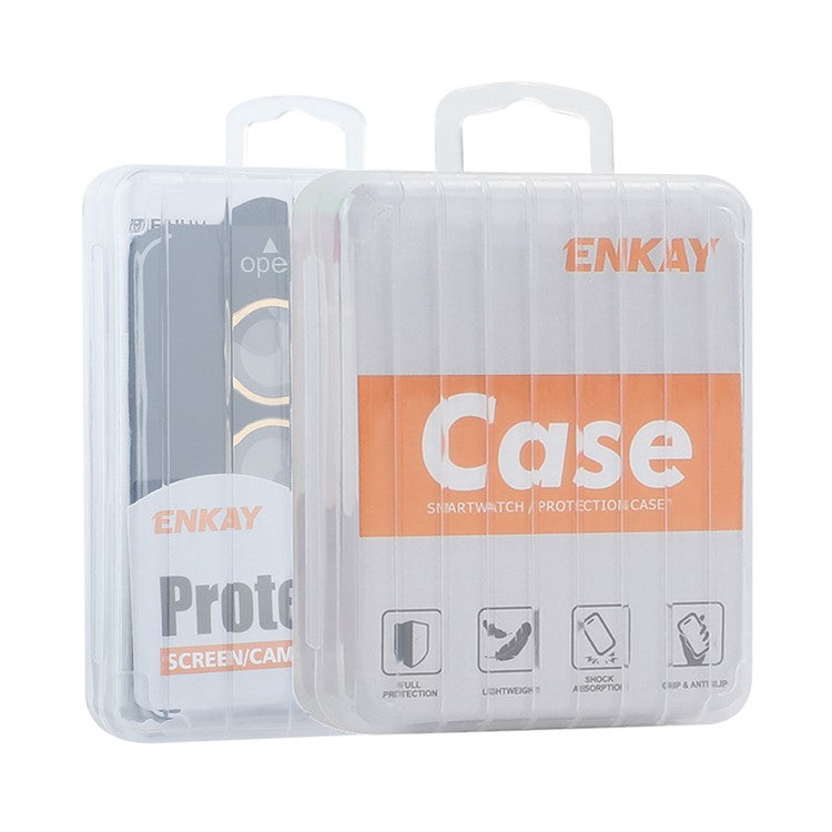 ENKAY HAT PRINCE 1Set For Samsung Galaxy S24 FE Camera Lens Protector Metal Ring Lens Film - Colorful