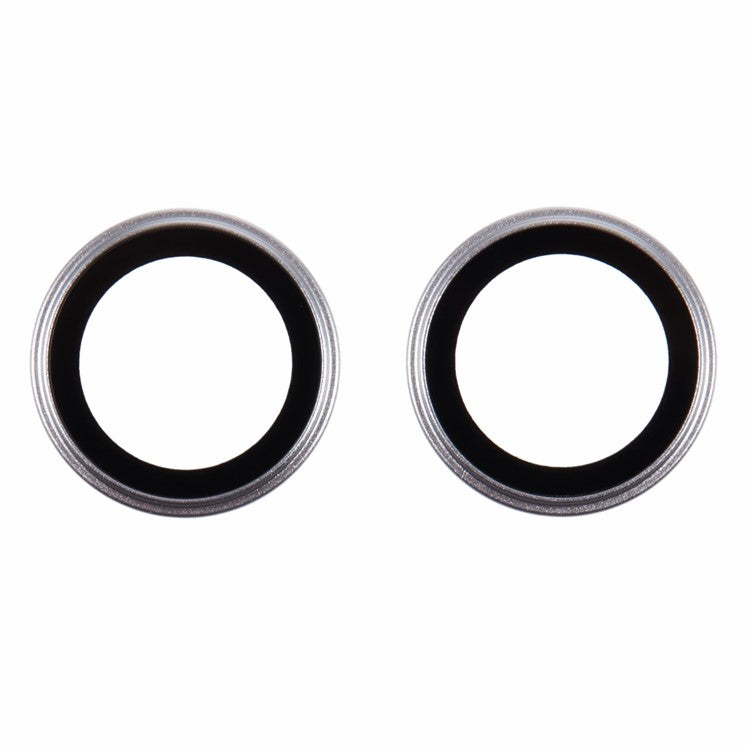 X-LEVEL AR Spotlight Series For iPhone 16 / 16 Plus Camera Lens Protector Set HD Individual Lens Film - Silver