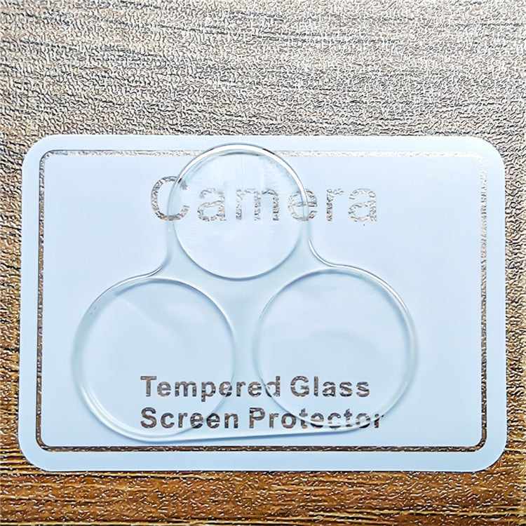 RURIHAI 2Pcs For Realme GT 6 5G Camera Lens Protector High Aluminium-silicon Glass Lens Film