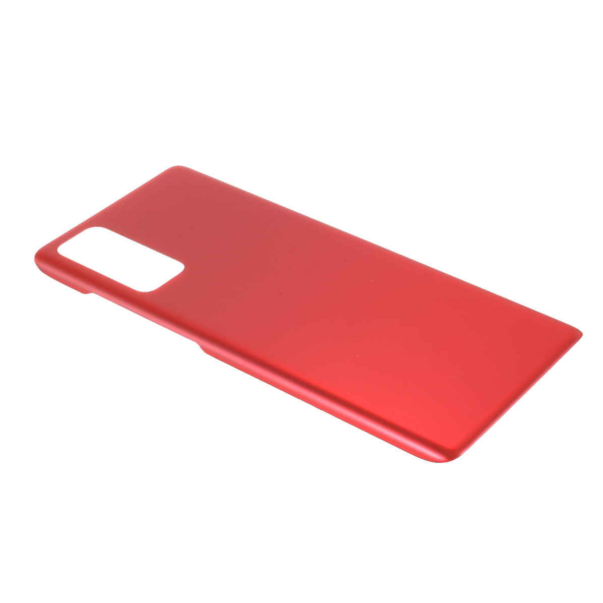 For Samsung Galaxy S20 FE G780 / S20 FE 5G G781 Battery Housing Cover with Adhesive Sticker (without Logo) - Red