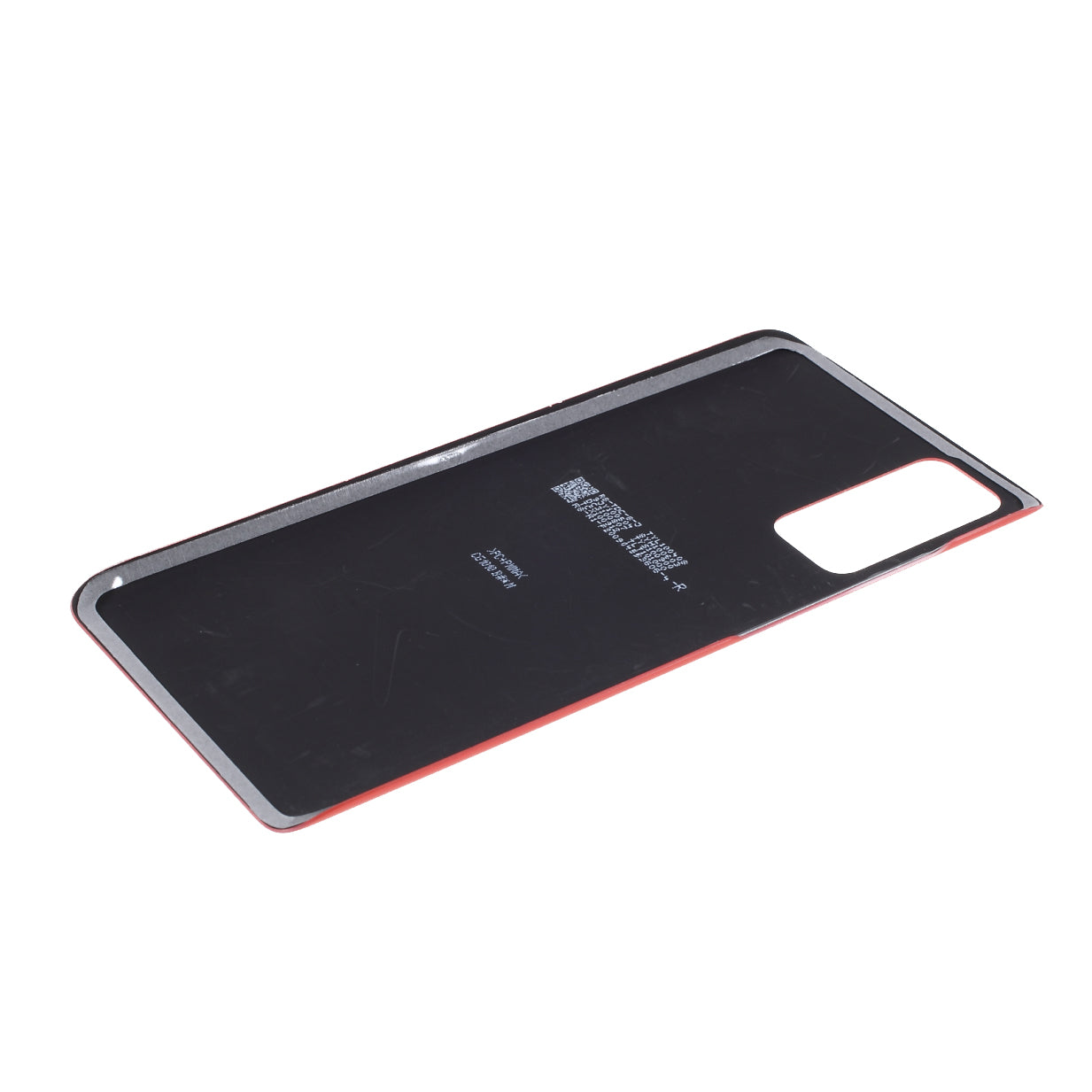 For Samsung Galaxy S20 FE G780 / S20 FE 5G G781 Battery Housing Cover with Adhesive Sticker (without Logo) - Red