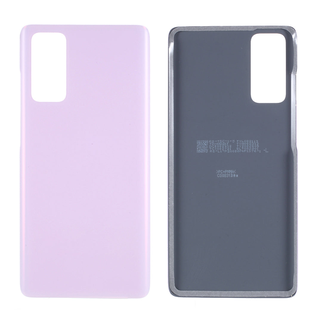 For Samsung Galaxy S20 FE G780 / S20 FE 5G G781 Battery Housing Cover with Adhesive Sticker (without Logo) - Purple