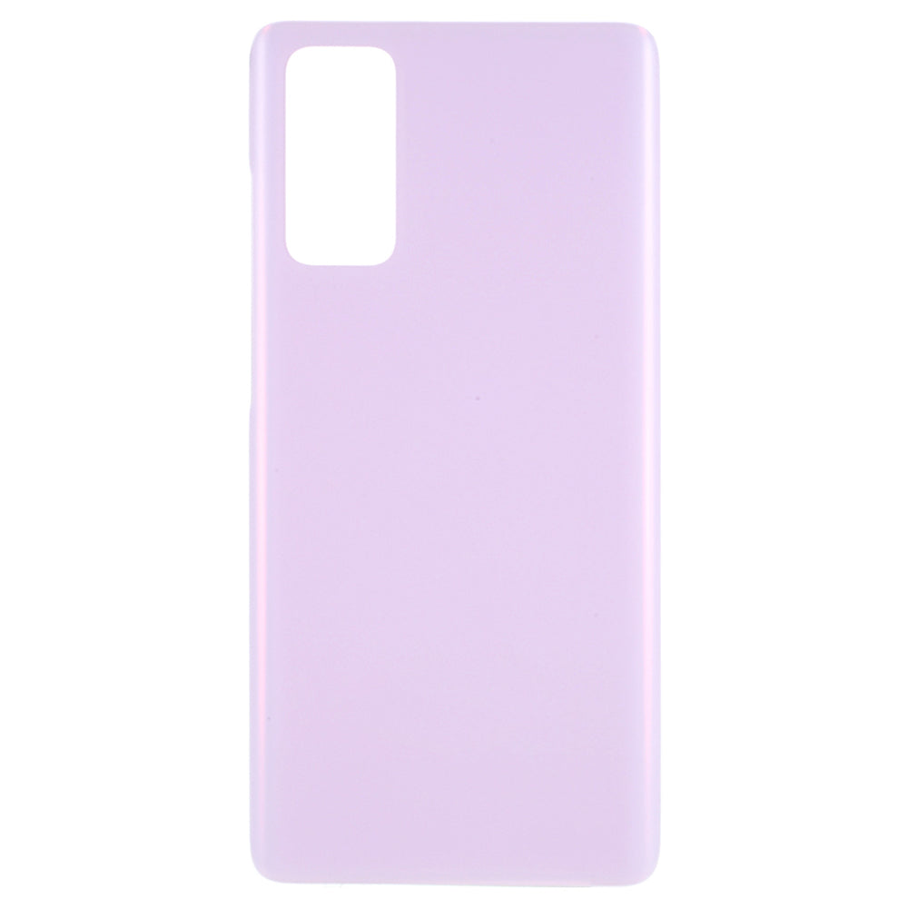 For Samsung Galaxy S20 FE G780 / S20 FE 5G G781 Battery Housing Cover with Adhesive Sticker (without Logo) - Purple