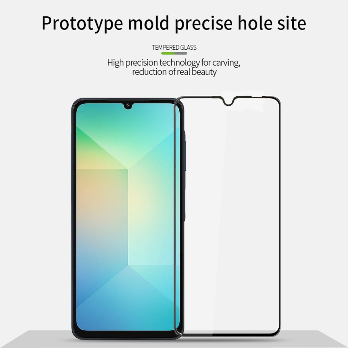 PINWUYO JK 3D Tempered Glass Film Series-2 for Samsung Galaxy A16 5G / A16 4G / A06 Screen Protector 9H Hardness Ultra Clear