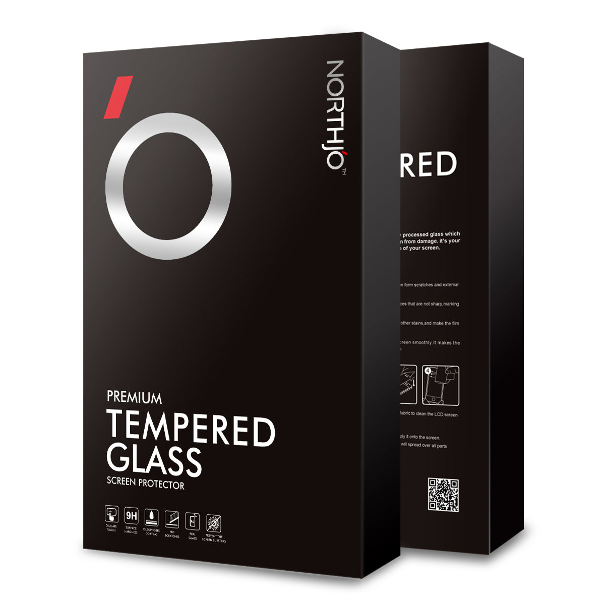NORTHJO A+ For Samsung Galaxy A16 5G / A16 4G Screen Protector Clarity 2.5D Tempered Glass Film