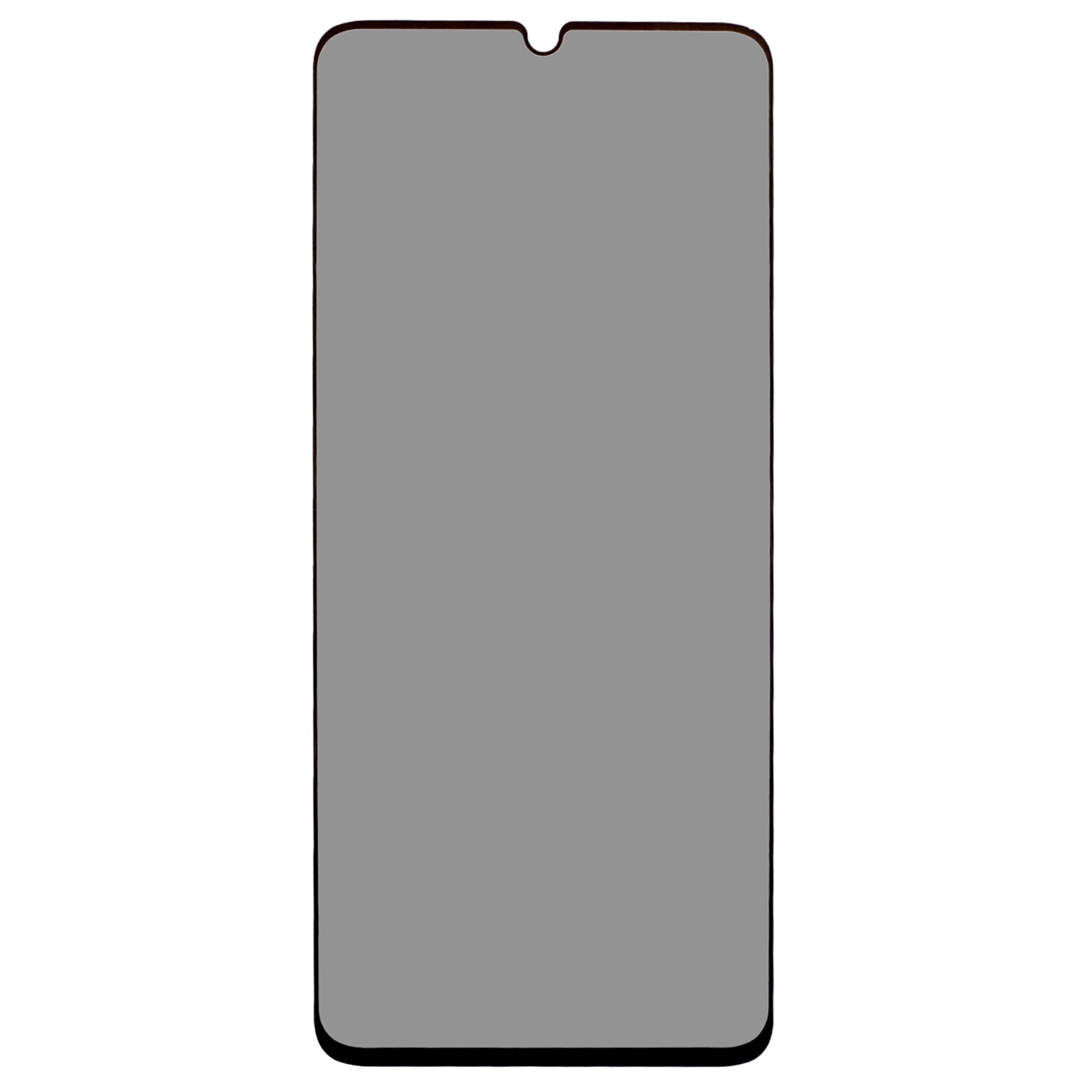 For Samsung Galaxy A06 Anti-Spy Screen Protector Silk Printing High Aluminium-Silicon Glass Film