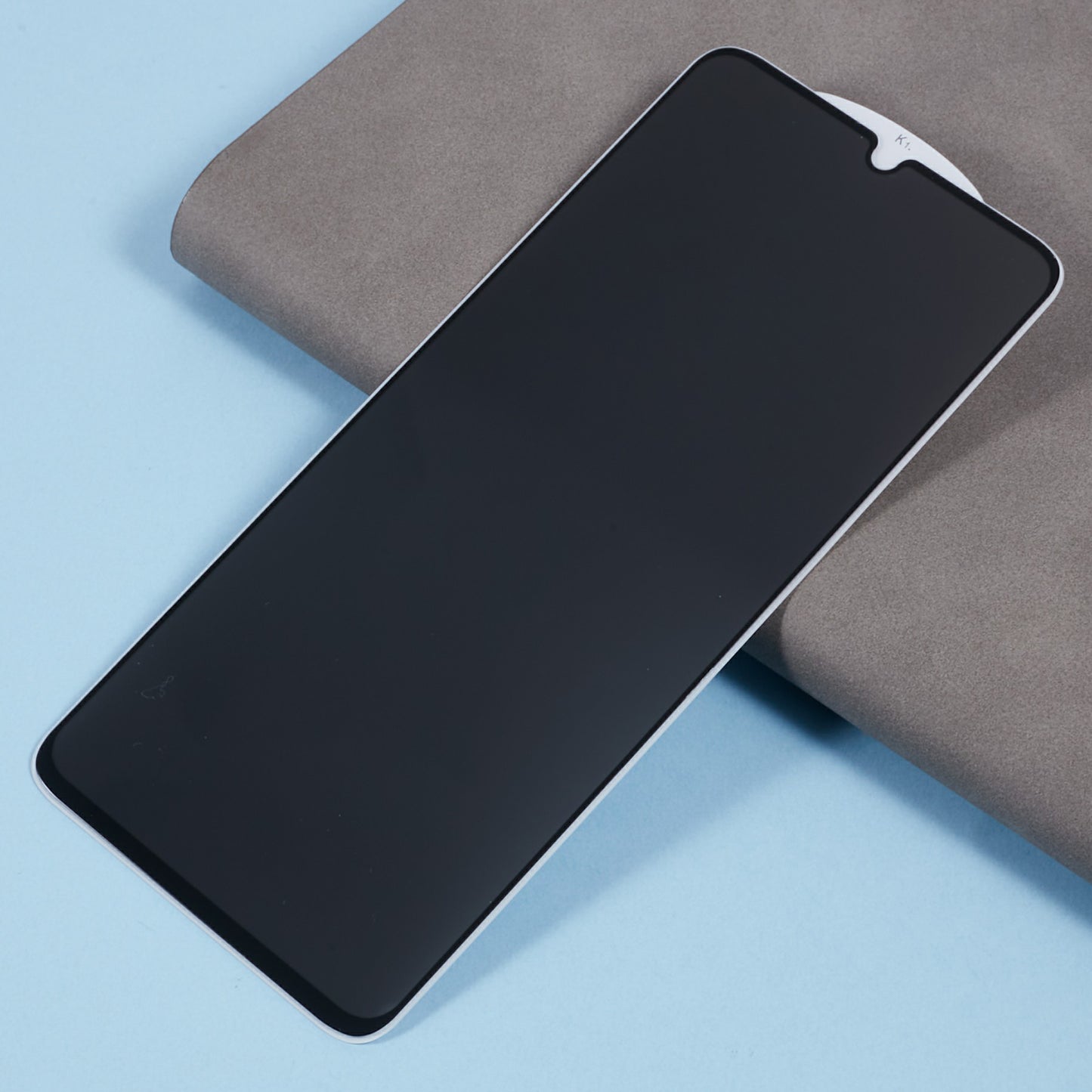 For Samsung Galaxy A06 Anti-Spy Screen Protector Silk Printing High Aluminium-Silicon Glass Film