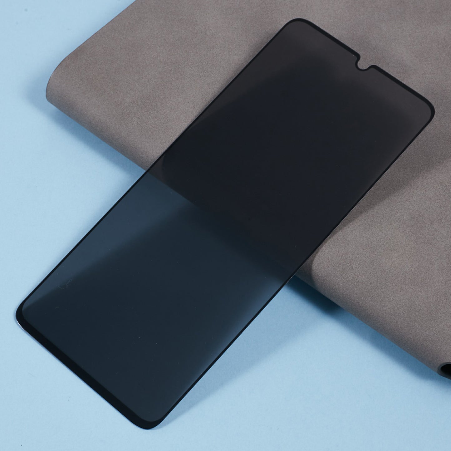 For Samsung Galaxy A06 Anti-Spy Screen Protector Silk Printing High Aluminium-Silicon Glass Film