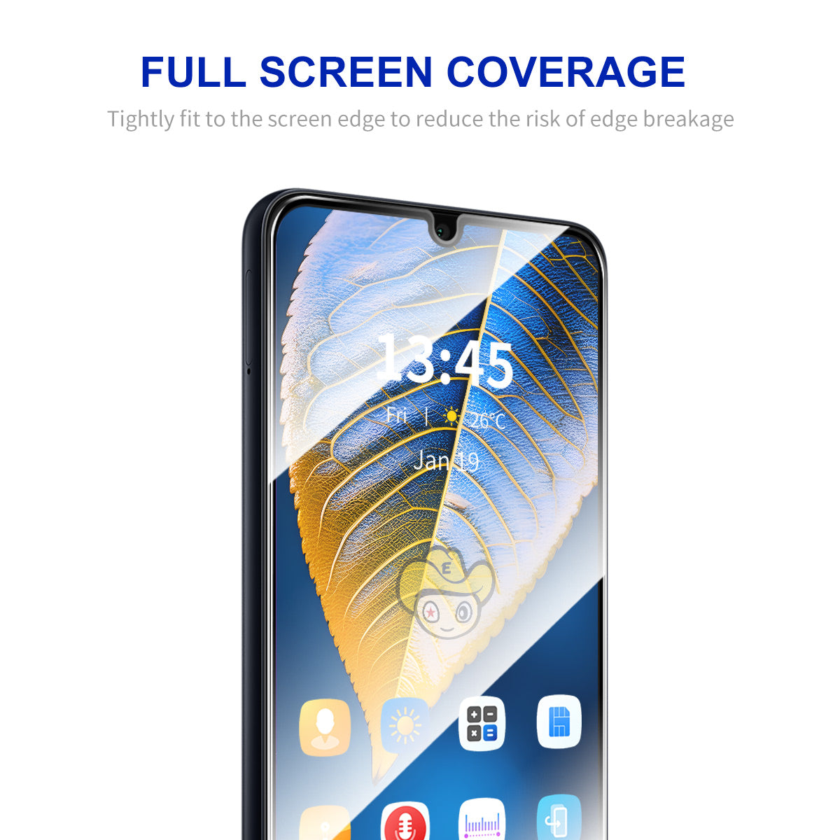 For Samsung Galaxy A16 5G / A16 4G ENKAY HAT PRINCE Protective Film HD Clear 9H Scratch-Resistant Screen Protector - Transparent