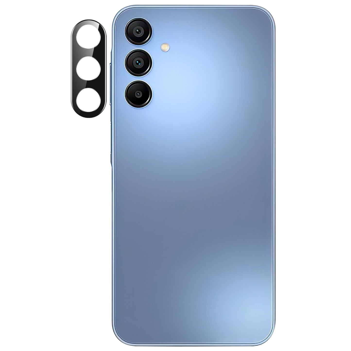 For Samsung Galaxy A16 5G / A16 4G Camera Lens Protector Black Tempered Glass Lens Film