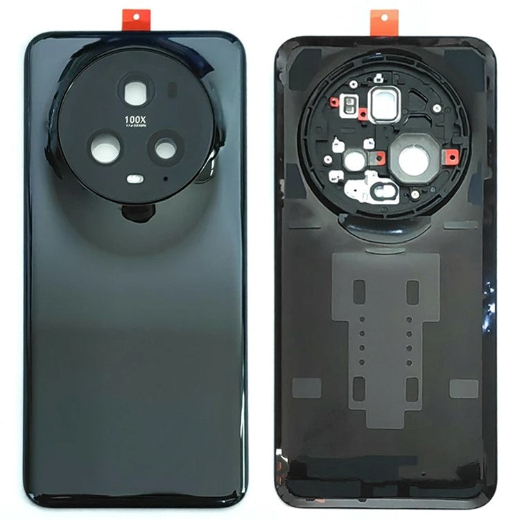 For Honor Magic5 Pro OEM Battery Door Cover Replacement Part - Black