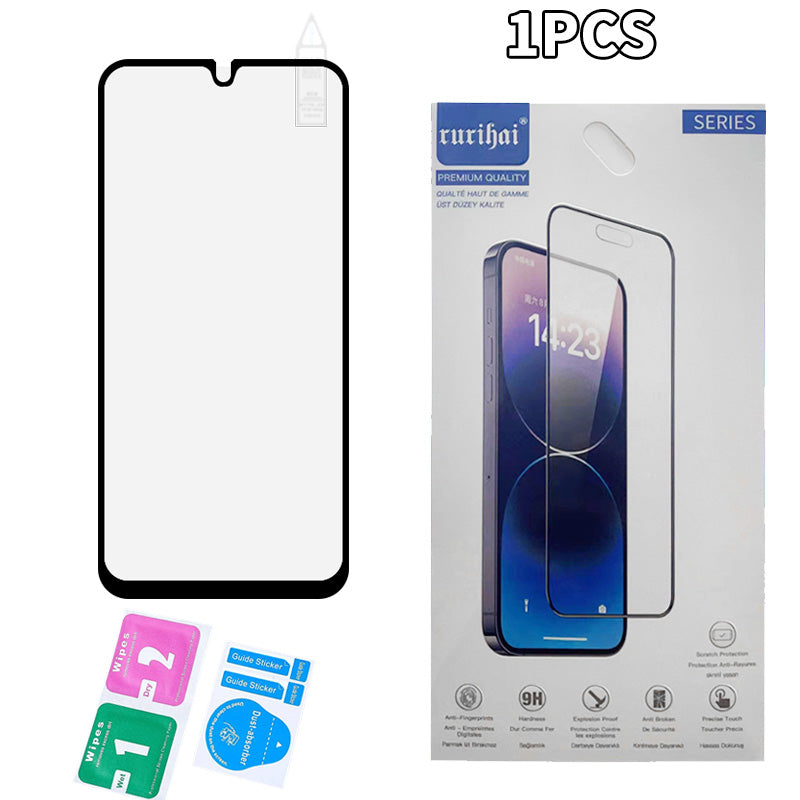 RURIHAI For Samsung Galaxy A16 5G / A16 4G Screen Protector Secondary Hardening High Aluminium-Silicon Glass Film