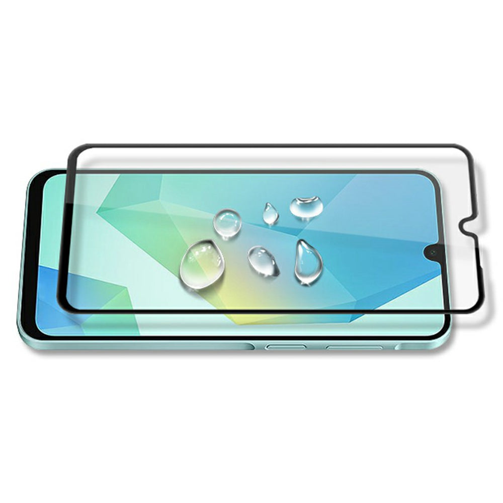 AMORUS For Samsung Galaxy A16 5G / A16 4G Screen Protector Anti-Shatter Tempered Glass Film - Black