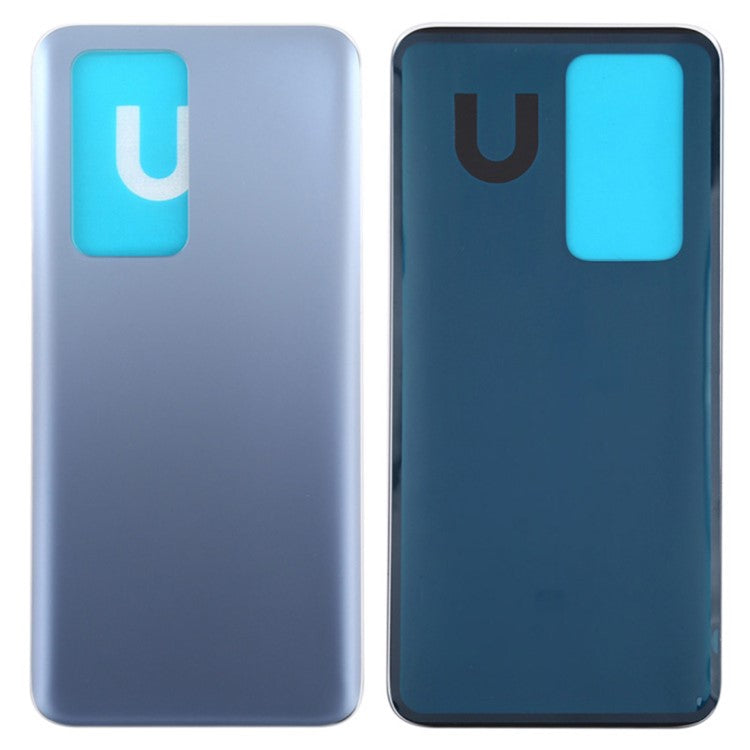 For Huawei P40 Pro Back Battery Housing Cover Replacement (without Logo) - Silver