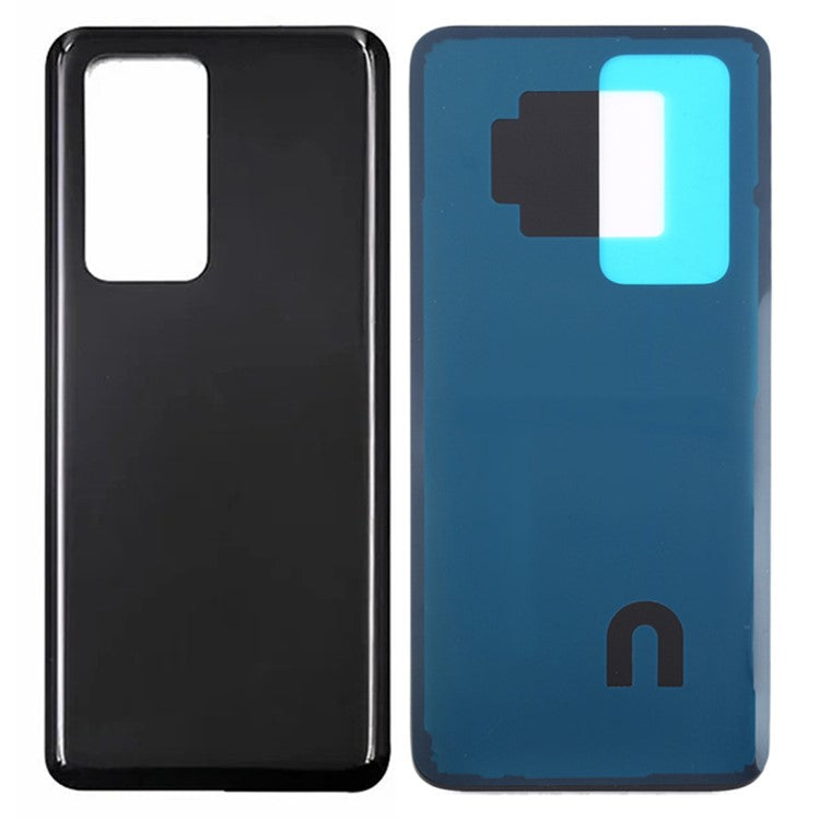 For Huawei P40 Pro Back Battery Housing Cover Replacement (Without Logo) - Black