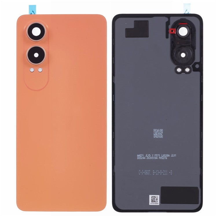 For OnePlus Nord CE4 Lite 5G OEM Battery Housing with Adhesive Sticker + Camera Lens Cover - Gold