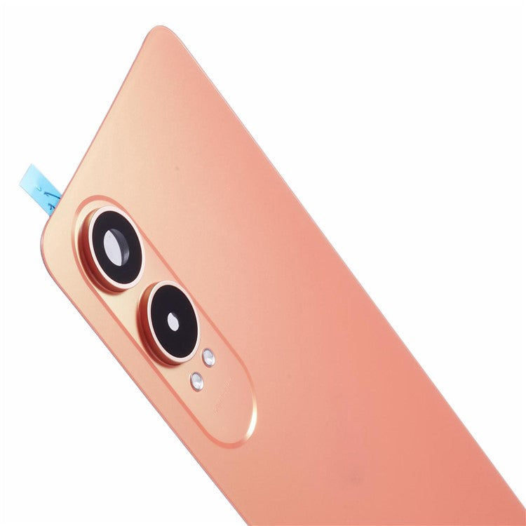 For OnePlus Nord CE4 Lite 5G OEM Battery Housing with Adhesive Sticker + Camera Lens Cover - Gold