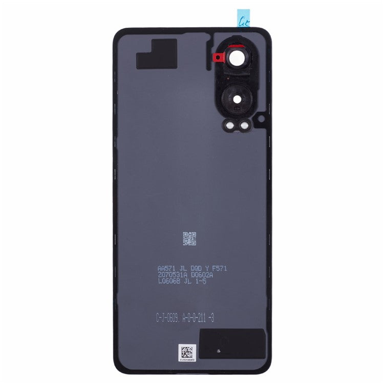 For OnePlus Nord CE4 Lite 5G OEM Battery Housing with Adhesive Sticker + Camera Lens Cover - Grey