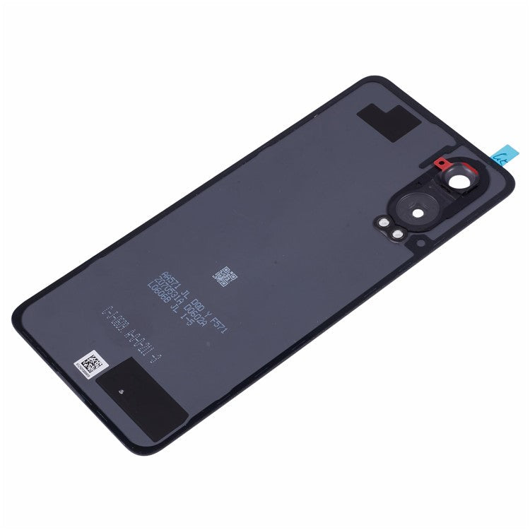 For OnePlus Nord CE4 Lite 5G OEM Battery Housing with Adhesive Sticker + Camera Lens Cover - Grey