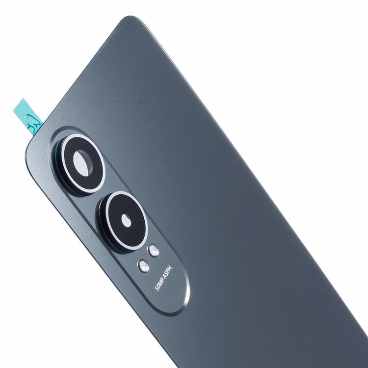 For OnePlus Nord CE4 Lite 5G OEM Battery Housing with Adhesive Sticker + Camera Lens Cover - Grey