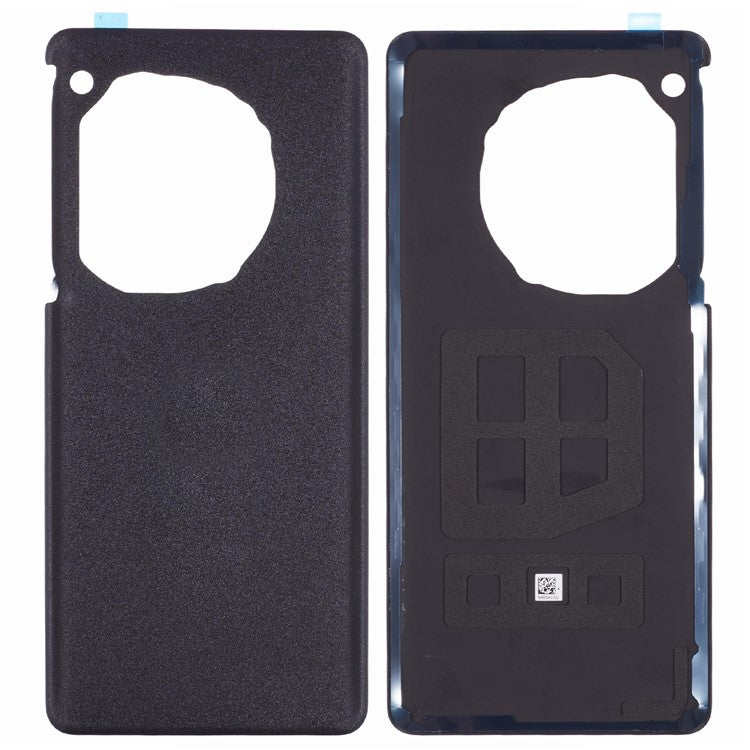 For OnePlus 12 5G OEM Battery Housing with Adhesive Sticker  - Black
