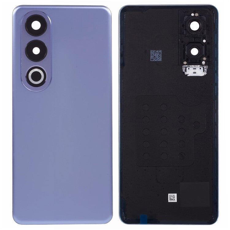 For OnePlus Ace 3V 5G OEM Battery Housing with Adhesive Sticker + Camera Lens Cover - Purple