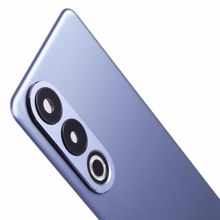 For OnePlus Ace 3V 5G OEM Battery Housing with Adhesive Sticker + Camera Lens Cover - Purple