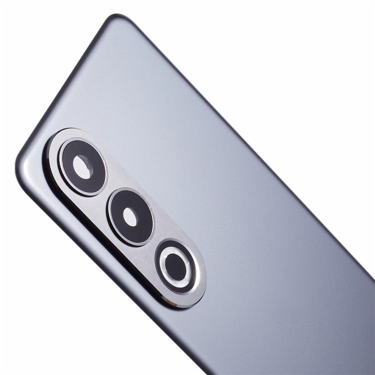 For OnePlus Ace 3V 5G OEM Battery Housing with Adhesive Sticker + Camera Lens Cover - Grey