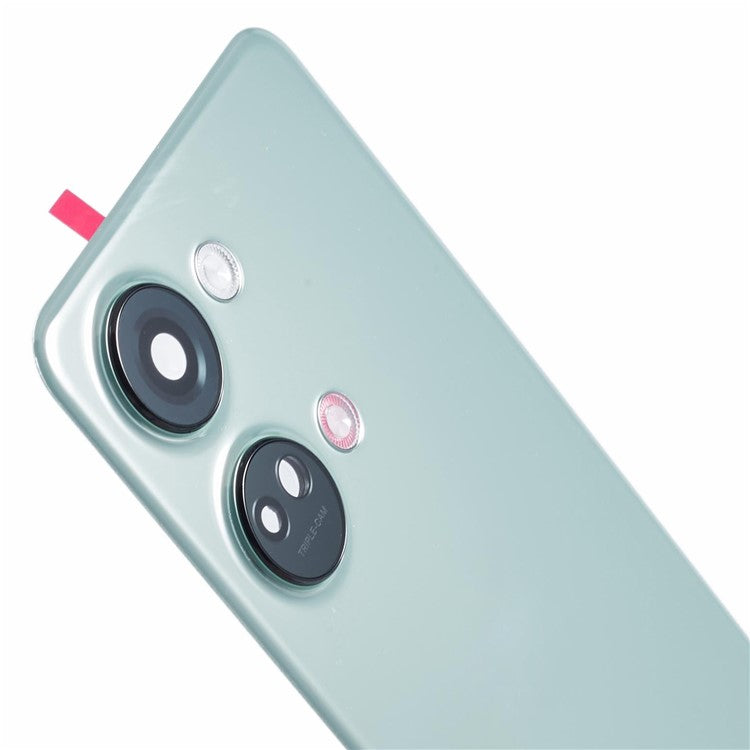 For OnePlus Nord CE3 5G OEM Battery Housing with Adhesive Sticker + Camera Lens Cover - Green