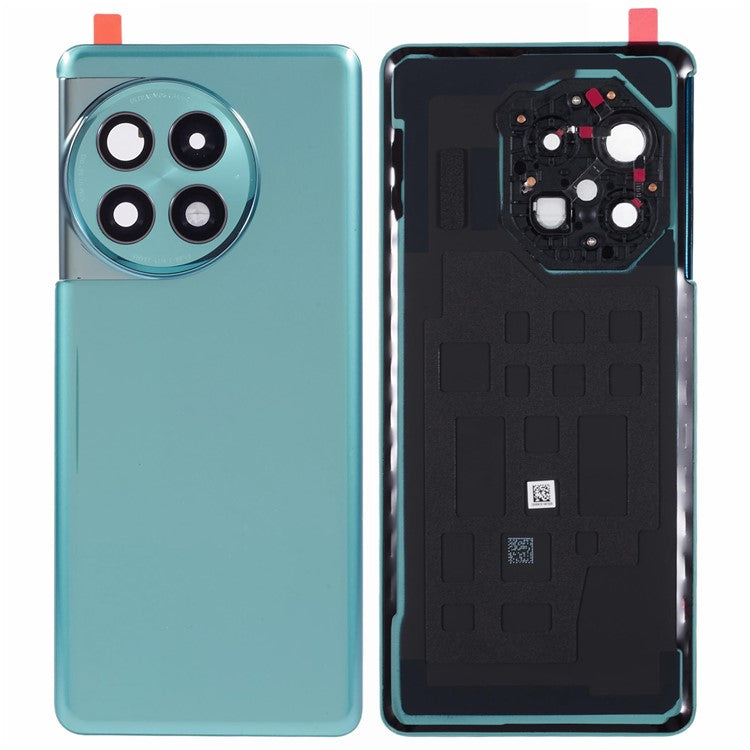 For OnePlus Ace 2 Pro 5G OEM Battery Housing with Adhesive Sticker + Camera Lens Cover - Green