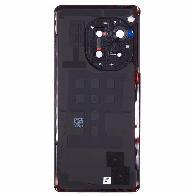 For OnePlus 12R 5G OEM Battery Housing with Adhesive Sticker + Camera Lens Cover - Grey