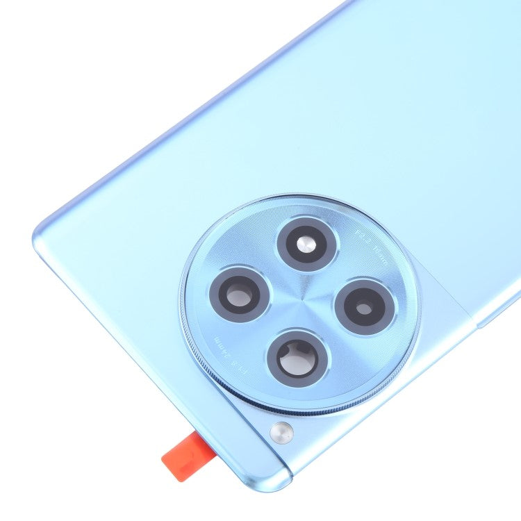 For OnePlus 12R 5G OEM Battery Housing with Adhesive Sticker + Camera Lens Cover - Blue