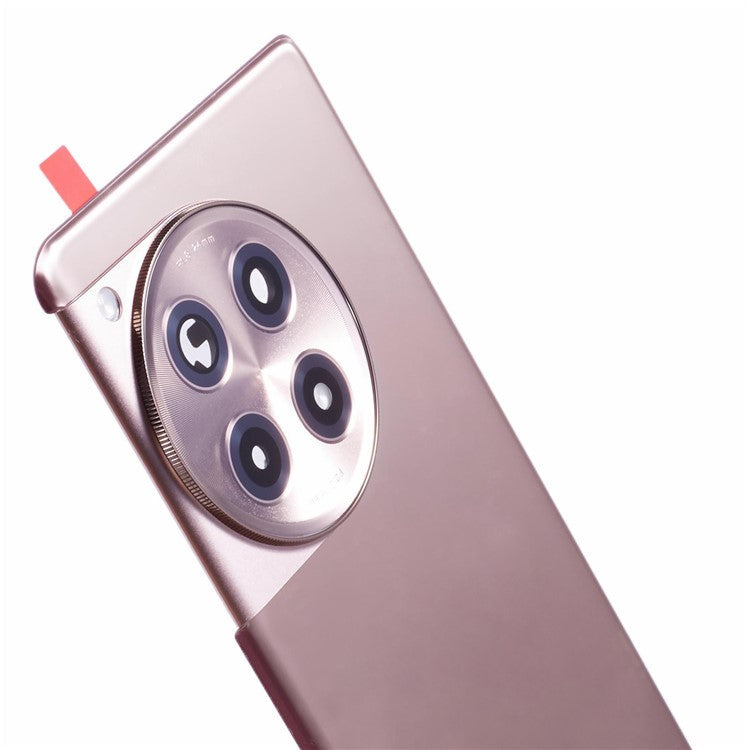 For OnePlus Ace 3 5G OEM Battery Housing with Adhesive Sticker + Camera Lens Cover - Gold