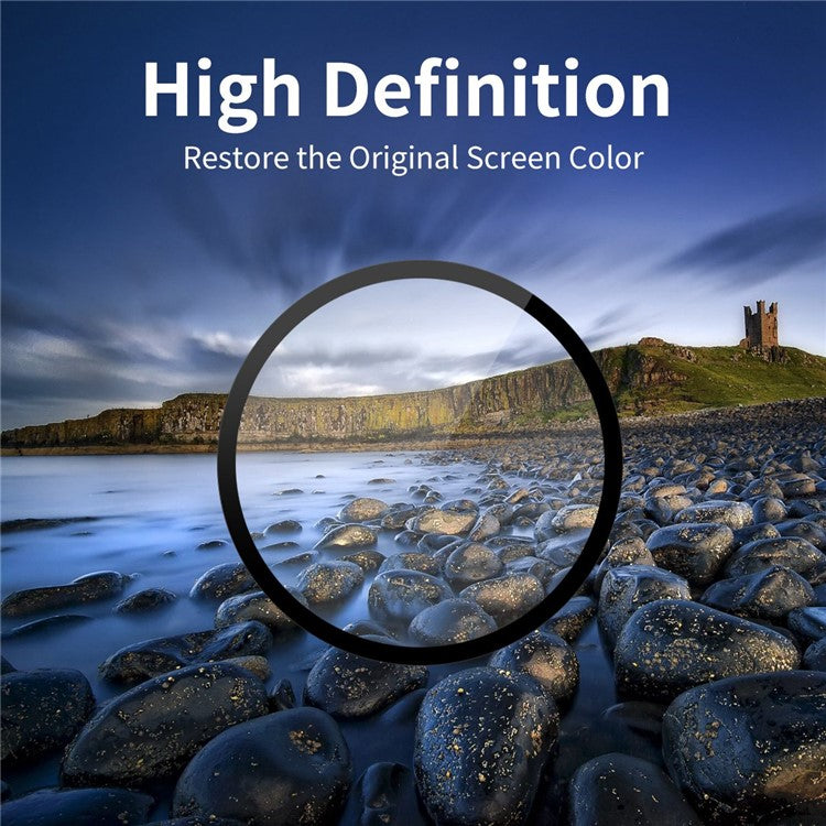 ENKAY HAT PRINCE 2Pcs / Set Tempered Glass Screen Protector for Samsung Galaxy Watch 5 40mm Scratch-Proof 9H Screen Film Silk Printing Full Coverage HD Screen Protector