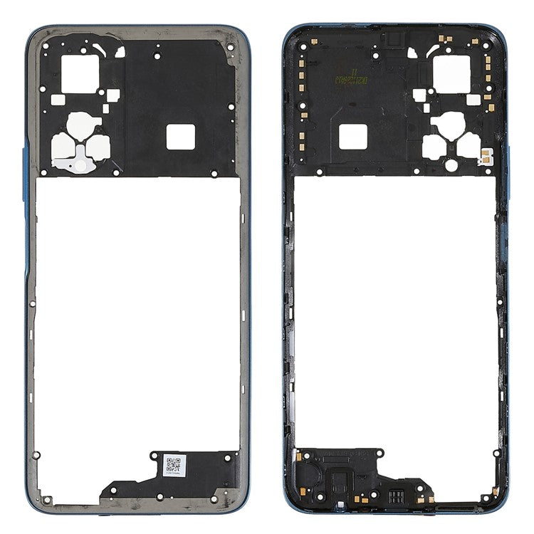 For Honor Play 30 Plus 5G / X7 OEM Middle Plate Frame Spare Part (without Logo) - Blue