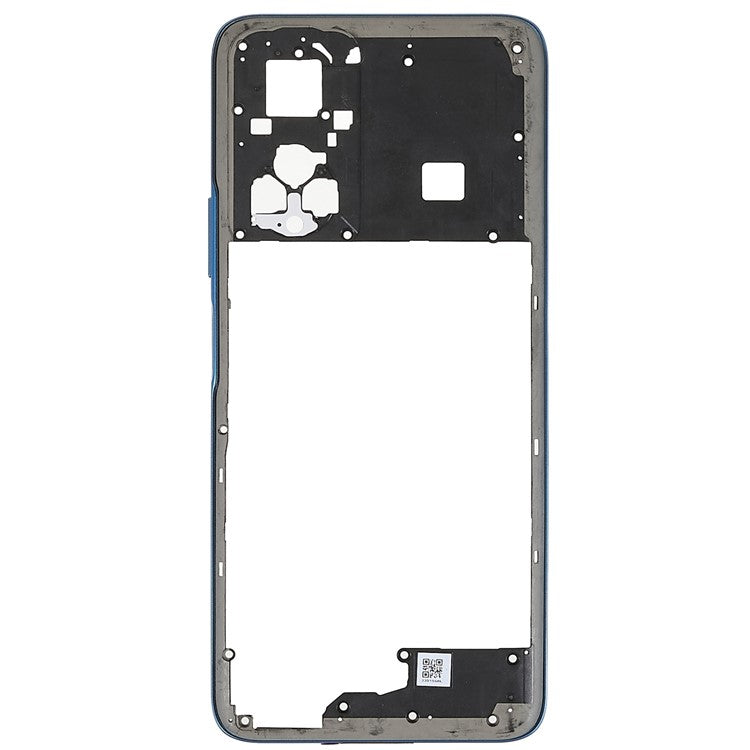 For Honor Play 30 Plus 5G / X7 OEM Middle Plate Frame Spare Part (without Logo) - Blue