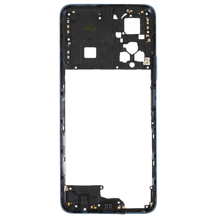 For Honor Play 30 Plus 5G / X7 OEM Middle Plate Frame Spare Part (without Logo) - Blue