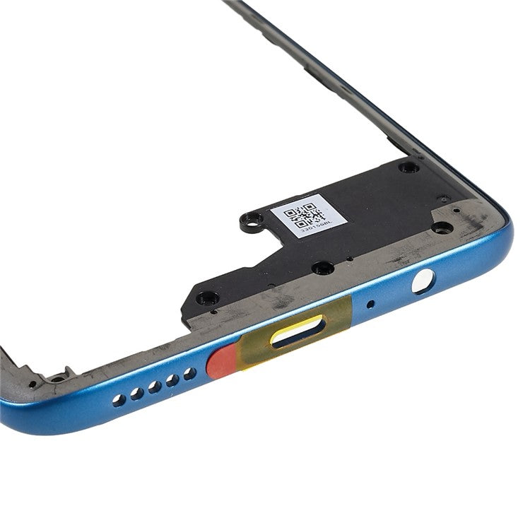 For Honor Play 30 Plus 5G / X7 OEM Middle Plate Frame Spare Part (without Logo) - Blue