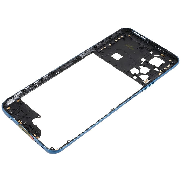 For Honor Play 30 Plus 5G / X7 OEM Middle Plate Frame Spare Part (without Logo) - Blue