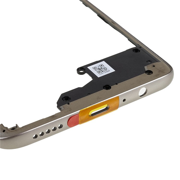 For Honor Play 30 Plus 5G / X7 OEM Middle Plate Frame Spare Part (without Logo) - Gold