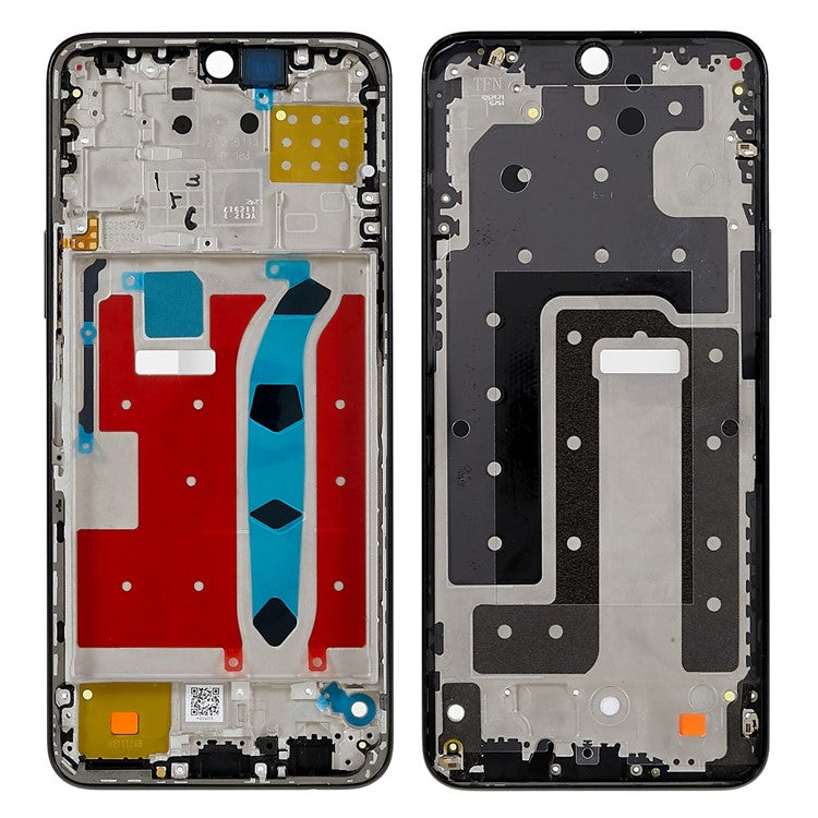 For Honor X8 4G / X30i 5G OEM Front Housing Frame Repair Part (without Logo) - Black