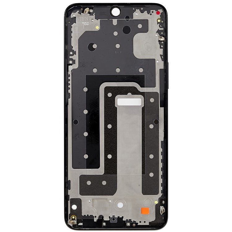 For Honor X8 4G / X30i 5G OEM Front Housing Frame Repair Part (without Logo) - Black