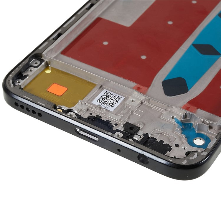 For Honor X8 4G / X30i 5G OEM Front Housing Frame Repair Part (without Logo) - Black