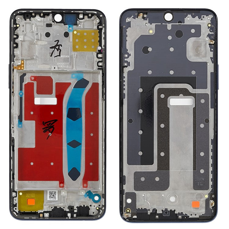 For Honor X8 4G / X30i 5G OEM Front Housing Frame Repair Part (without Logo) - Blue