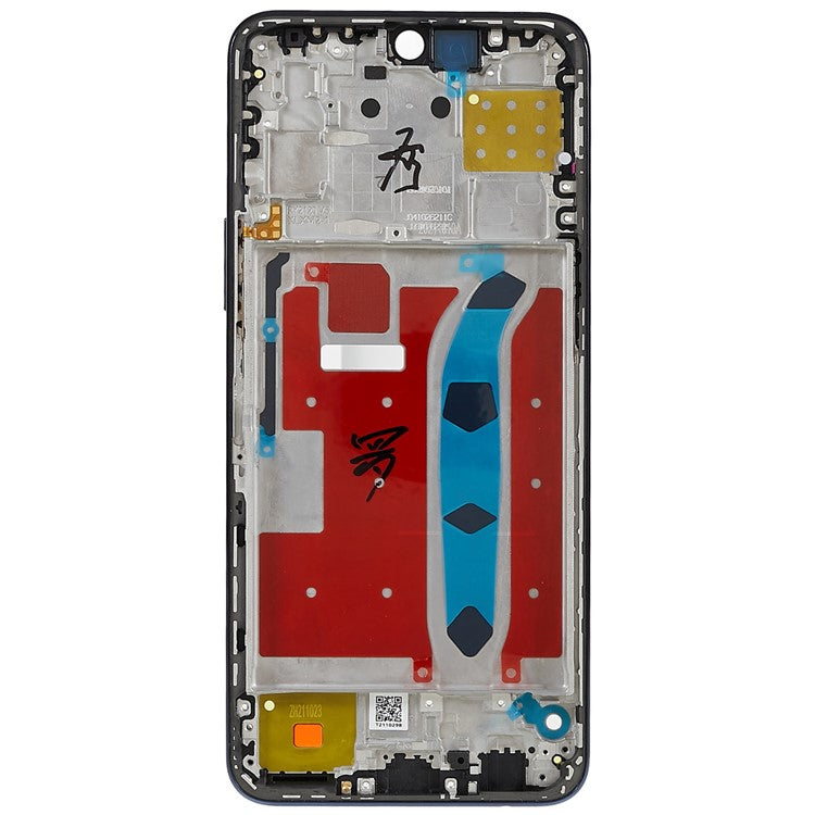 For Honor X8 4G / X30i 5G OEM Front Housing Frame Repair Part (without Logo) - Blue