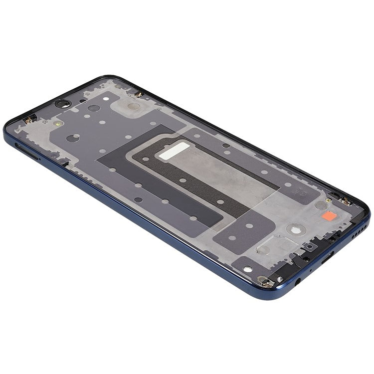 For Honor X8 4G / X30i 5G OEM Front Housing Frame Repair Part (without Logo) - Blue