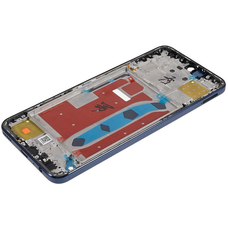 For Honor X8 4G / X30i 5G OEM Front Housing Frame Repair Part (without Logo) - Blue